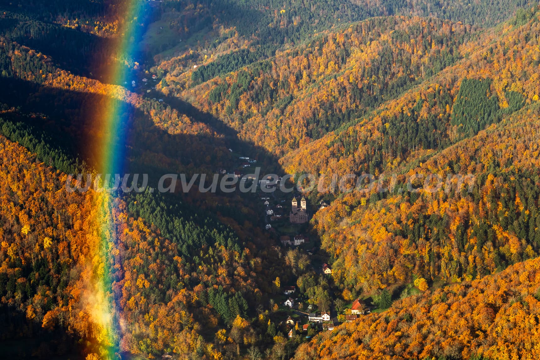 Arc-en-ciel a Murbach