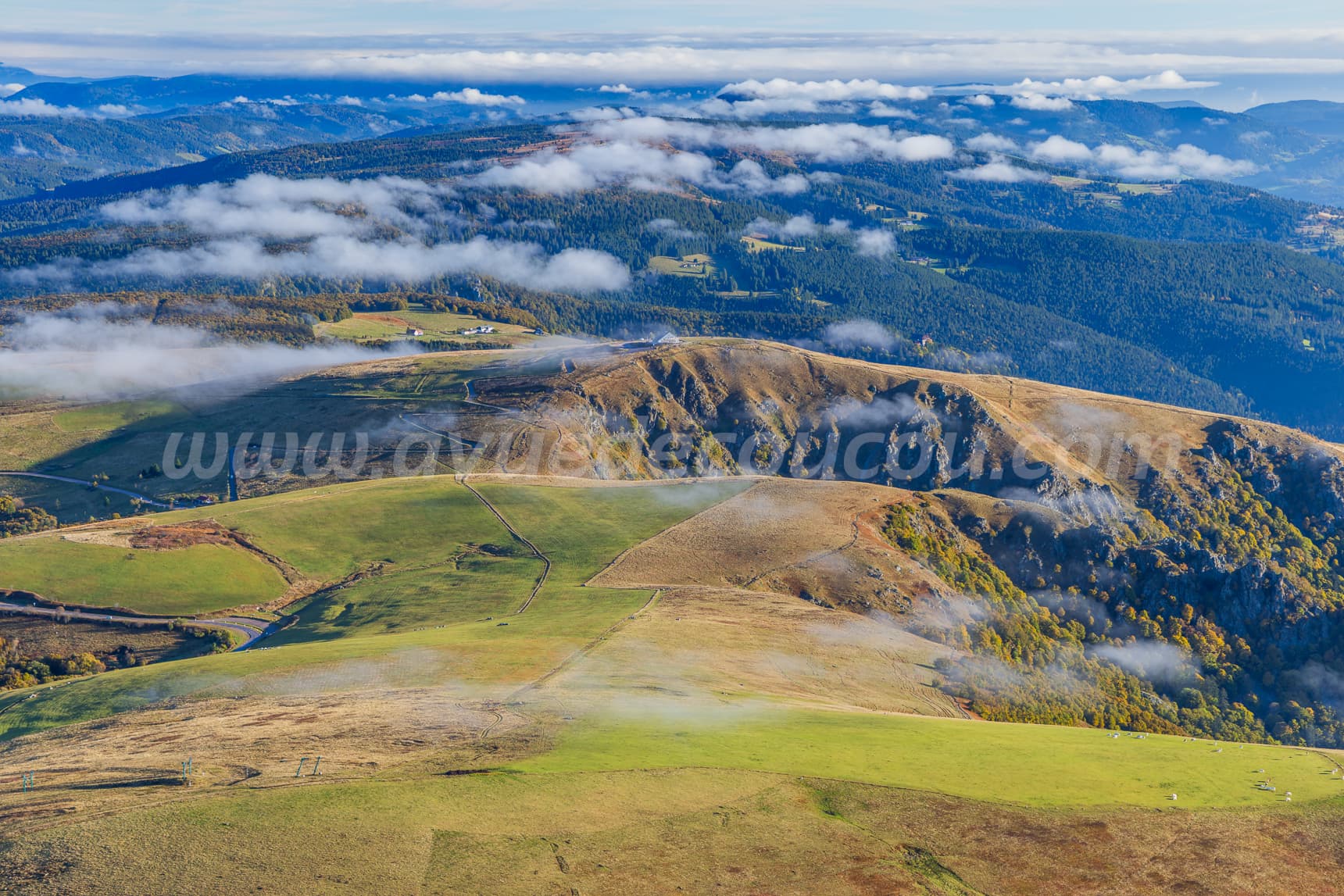Aube dautomne au Hohneck