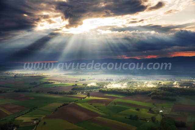 Eclaircie dans le Sundgau