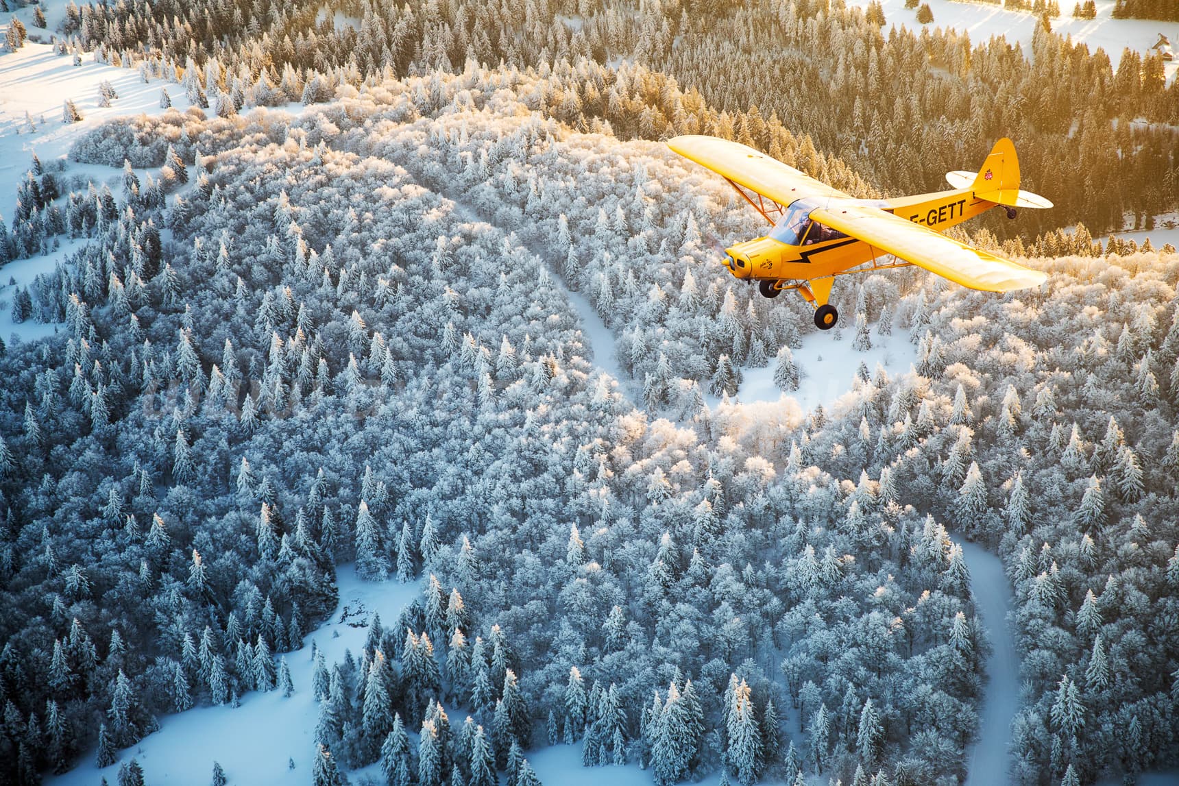 Levant dhiver sur les cretes Vosgiennes