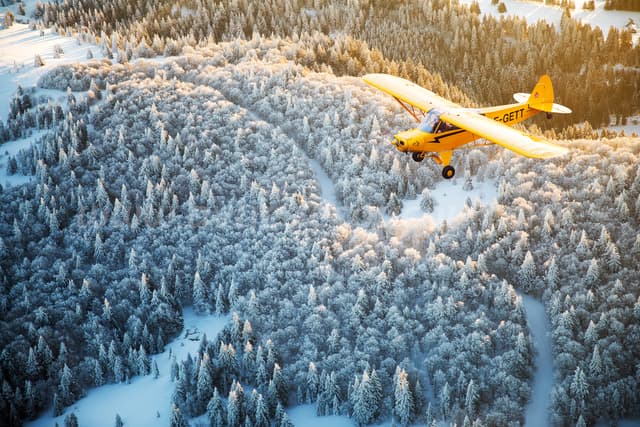 Levant dhiver sur les cretes Vosgiennes