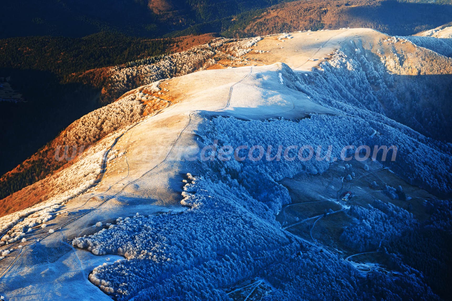 Givre sur la Route des Crêtes