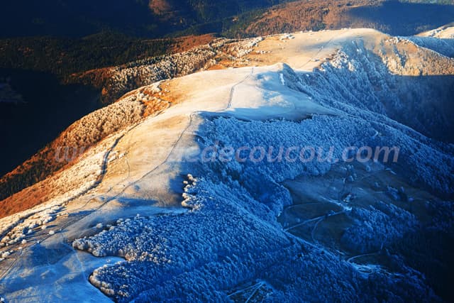 Givre sur la Route des Crêtes